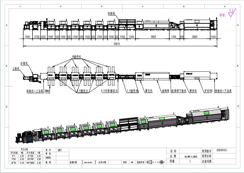 Large-scale automated surface treatment (coating/film deposition) production line
