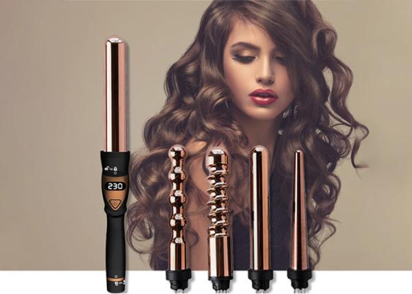 Buy PTC Heating Interchangeable Wand Curling Iron at wholesale prices