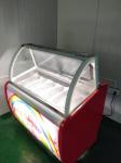 Dynamic Cooling Ice Cream Display Showcase R404a Refrigerant Digital Thermostat