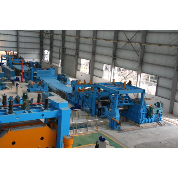 28 T Coil Weight Steel Coil Slitting Line with Uncoiling Leveling Shearing Machine