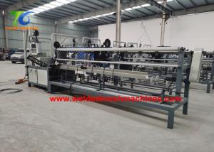 China Galvanized Wire 4m Width Servo Motor Diamond Mesh Machine on sale
