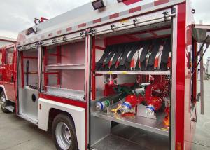 China Isuzu 4x2 Chassis Water Tanker Fire Truck with Imported Fire Pump and Fire Monitor on sale