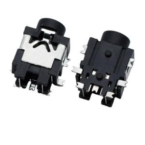 China 7 Pin Stereo Audio Jack For PCB Mount 4 Pole 2.5mm Headphone Socket on sale
