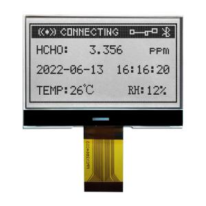 China MCU 132x64 LCD COG Display , ST7565R Transmissive LCD Screen HTG13264C on sale