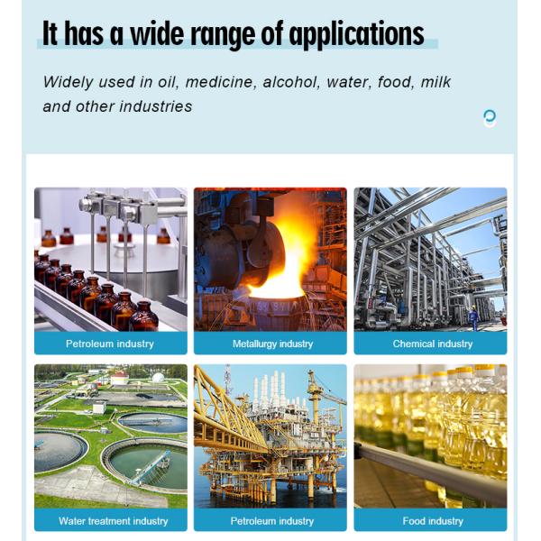 Crude Oil Flow Meter in Liter Liquid Turbine Flowmeter Supplier