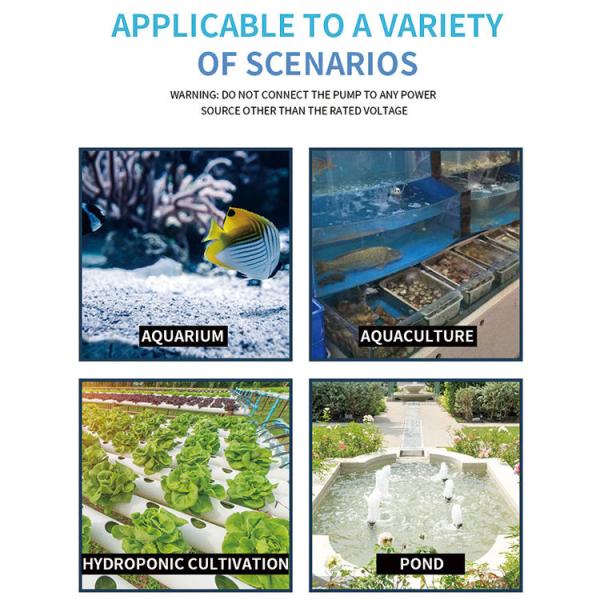 Submersible Type Variable Frequency Drive Water Pump For Koi Fish Pond