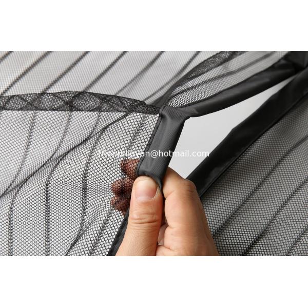 Colorful Polyester Mosquito Net Door Curtain Magnetic Screen Door Curtain 100x220cm