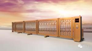 China Automatic Folding Motorized Sliding Gate With Wireless Remote Control on sale