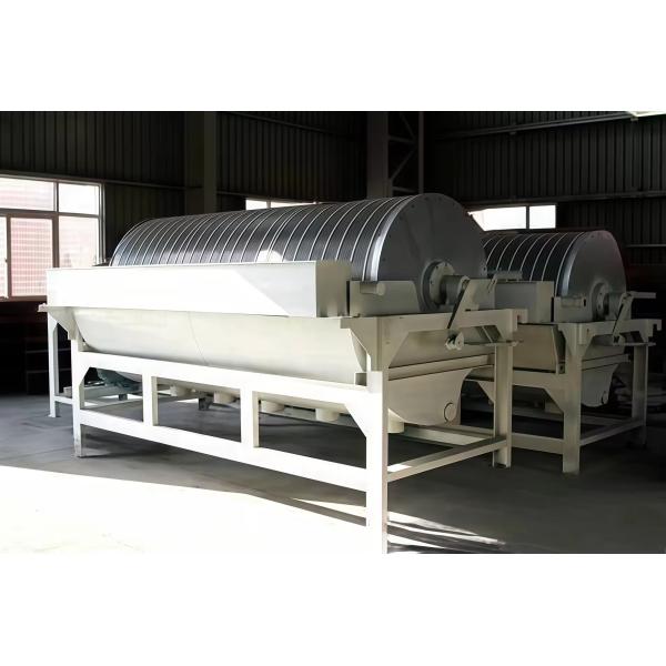 High Capacity Magnetic Drum Concentrator For Mineral Processing
