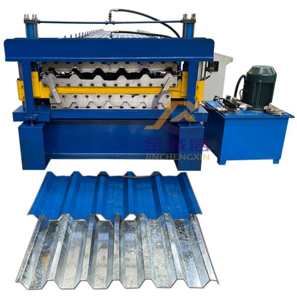 Buy Double Layer Ibr Roofing Sheet Making Machine 0.3-0.8mm Thickness at wholesale prices