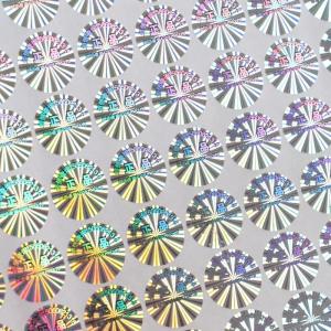 Customized Design Printing Hologram SGS Approved Anti Counterfeiting