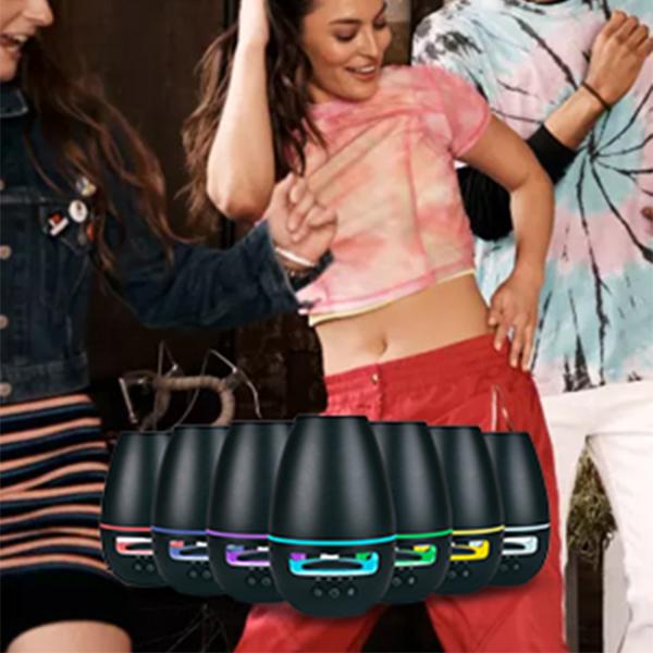 120ml Ultrasonic Cool Mist Bluetooth Aroma Diffuser