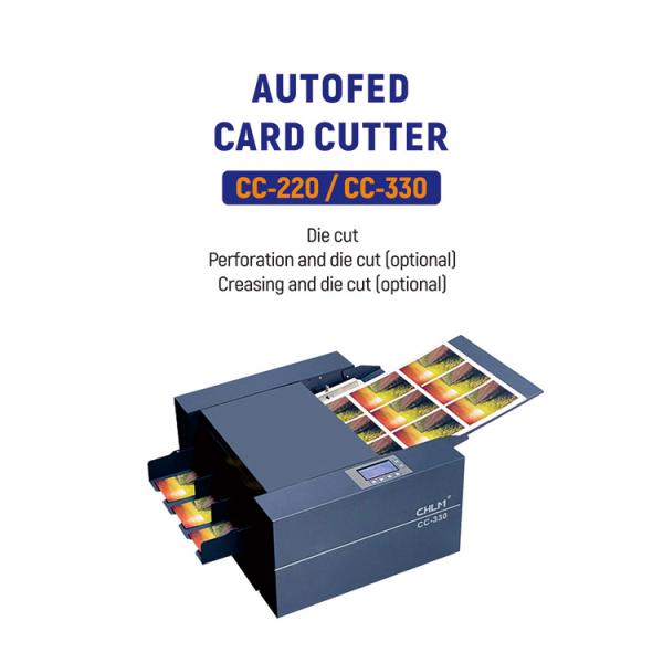 A4 Size Card Cutting Machine Automatic and Ideal for Greeting Card Production CC-330
