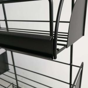 Promotion Rack Shelf Fittings / Light Duty Wire Racks With Hanger