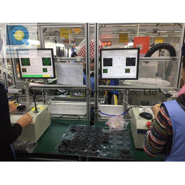 High Precision Fan Blade Balancing Machine , Blower Impeller Gripper Balancing