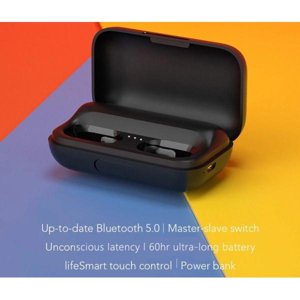2020 Waterproof T15 2200mAh Tws Touch Control Wireless Bluetooth Earphones