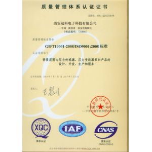 Atech sensor Co.,Ltd Certifications