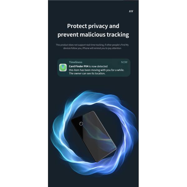 IP67 Waterproof Smart Magnet Wallet Tracker Card Finder For IPhone Cell Phone