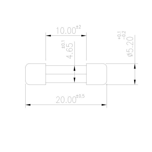 5*20 Glass Tube Fuse