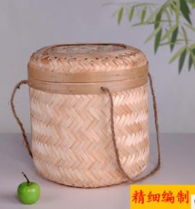 Quality 2016 Hot sale Bamboo Tea Packing Basket, Bamboo storage basket, fruit basket for sale