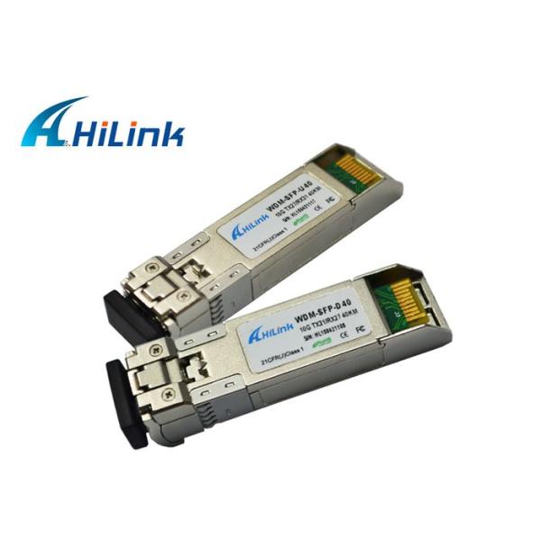 Single fiber DDM / DOM BiDi SFP+ Transceiver Module , LC Optical Transceiver