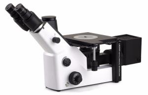 China Trinocular Inverted Metallurgical Microscope LM-2000A With Kohler Reflected Illumination on sale