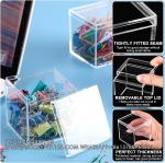 Acrylic Box With Lid Clear Small Acrylic Box Plastic Square Cube With Lid Mini