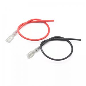 Quality PA46 Pure Copper Electrical Wires Harness With 6.3MM Cable Harness for sale