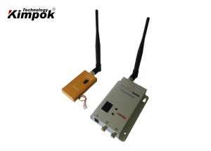 Quality Professional Security Analog Video Transmitter With 1500mW , 2KM Transmit Distance for sale