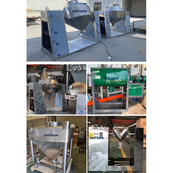 SUS304 Twin-Cone Mixer Double Screw Cone Mixer Spiral Mixer for Ceramic particle