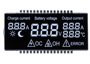 China Pin Interface High Contrast Lcd Display Module VA Negative Display Panel 3.3V 7 Segment Lcd Display on sale
