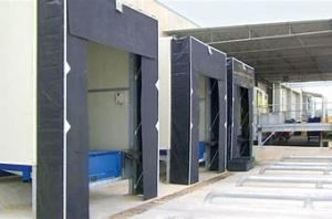Quality Customized Mechanical Loading Retractable Dock Shelter Cushions 3mm Thickness for sale