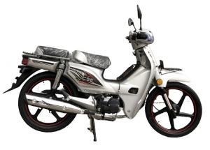 Quality 4 Stroke 110cc Kick Start Full Chain Cover Moped 50cc Single Cylinder Electric Start Underbone Motorcycle for sale