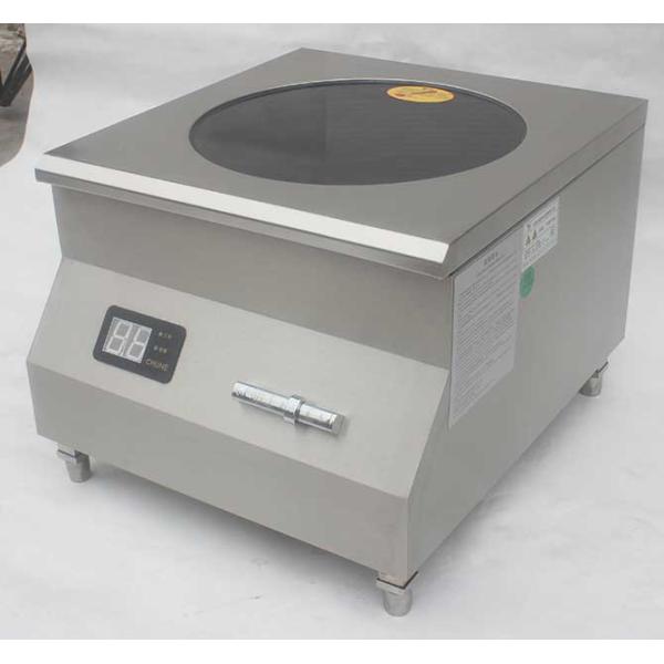Induction wok burner for restaurants with 8kw
