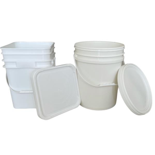2 Gal Plastic Bucket Paint Bucket