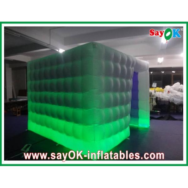 Inflatable Party Decorations Bright Lighting Inflatable Photo Booth Fire-Proof Purple Inside L3 X W3 X H3m