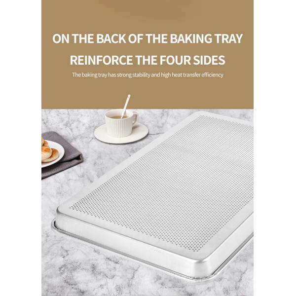 Co Customized Logo Universal Aluminum Alloy Oven Baking Sheet With Customization