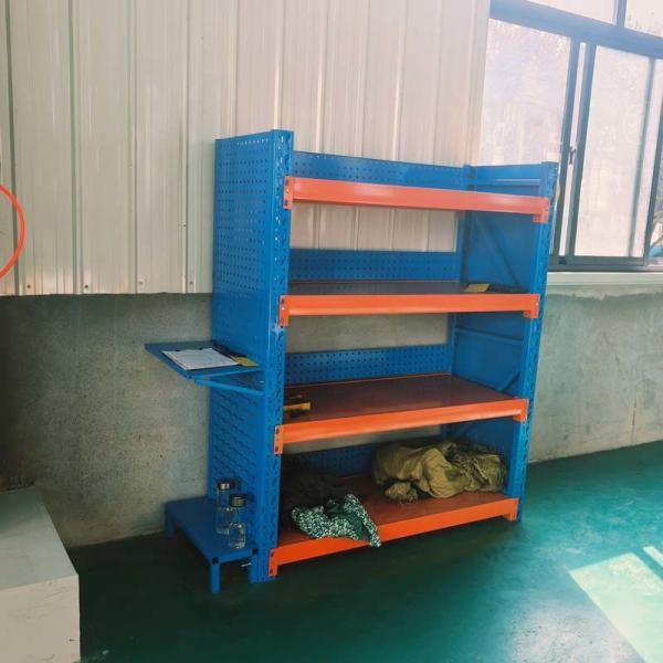 Customized Warehouse Shelving Storage Rack Boltless / Rivet Design