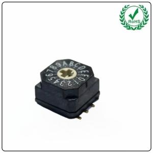 Quality LW26 24 Positions Rotary Potentiometer With On Off Switch 3 Way Encoder Switch for sale