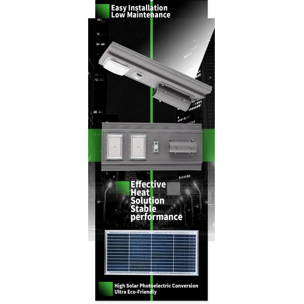 High Lumen ROHS Automatic 150 Watt Solar Street Light