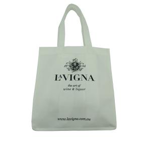Quality 6 Bottle Canvas Wine Tote Non Woven Tote Bags White Or Customize for sale