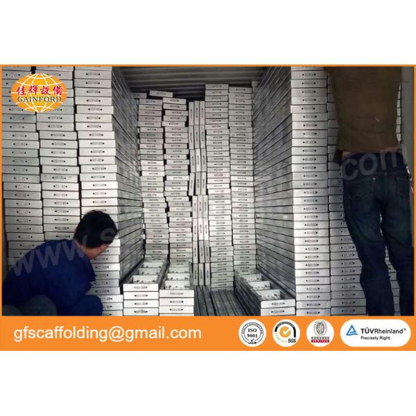 Good loading capacity 4000mm scaffolding galvanized steel planks for scaffolding projects