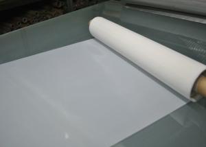 China 90T 63 Micron Monofilament Polyester Screen Printing Mesh With Yellow on sale