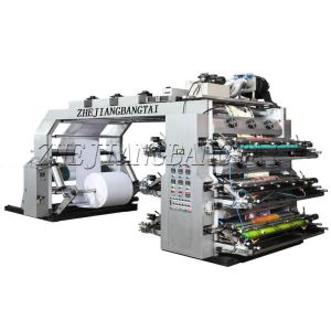 Rolling Paper Flexo Printing Machine By Auto Tension Control