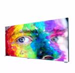 10x10 10x20 Custom Modular Exhibition Stands Backlit Tradeshow Display Tension