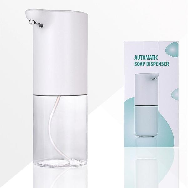 Buy Bathroom Portable Standing Sensor Touchless Non Contact Rechargeable Automatic Hand Sanitizer Foam Soap Dispenser at wholesale prices