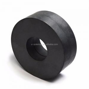 China 190mm Outer Size Large Y35 Ferrite Speaker Magnet for Headphone Tolerance ±1% on sale