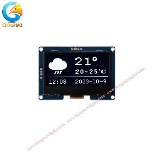 China 2.42 Inch Small OLED Display I2C Interface 128*64 Resolution With 4pin on sale