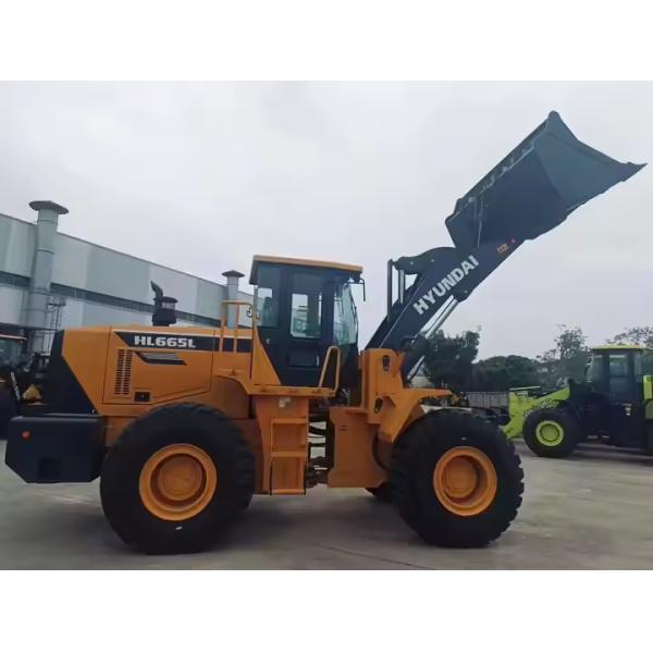 6610*2010*2850mm Payload 2T For Constructing Moving 4400kg Machine Weight Chinese Front Wheel Loader