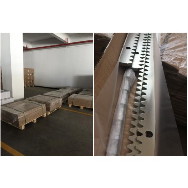 M4 Automatic Door Fittings Metal And Nylon Gear Rack For Sliding Gate Operator